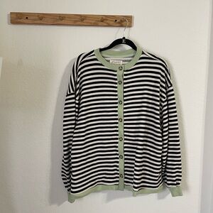 Free People striped cardigan | size XS
